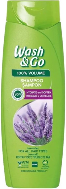 WASH&GO Sampon Lavanda, 180 ml