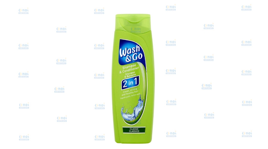 WASH&GO 2IN1 SAMPON&BALSAM CLASSIC 400ML