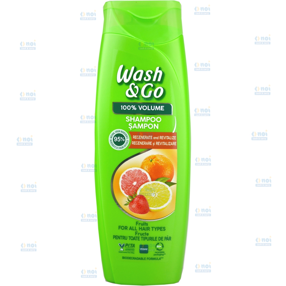 WASH&GO SAMPON EXTRACT FRUCTE 360ML