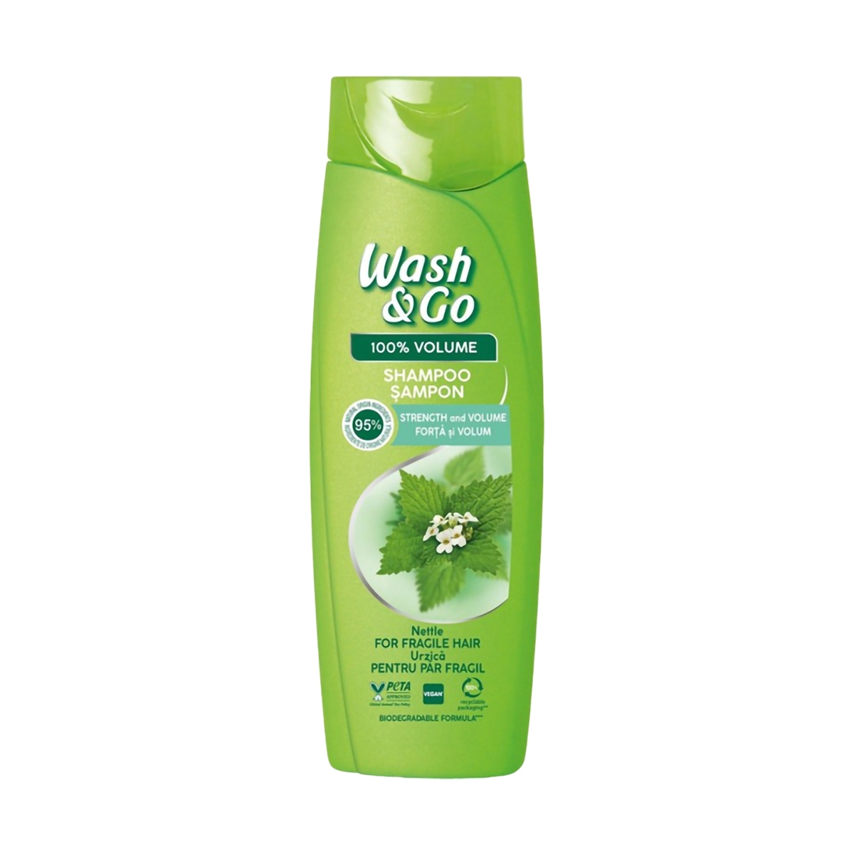 WASH&GO SAMPON PAR FRAGIL EXTRACT URZICA 360ML
