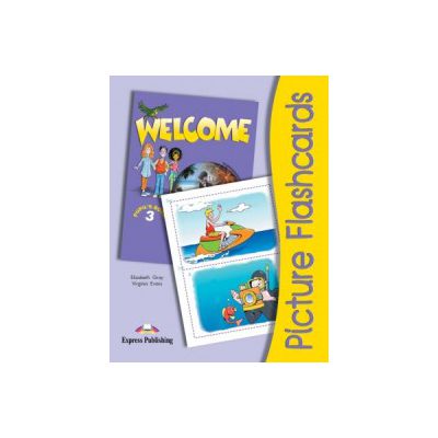 Curs de limba engleza Welcome 3 Flashcards - Jenny Dooley