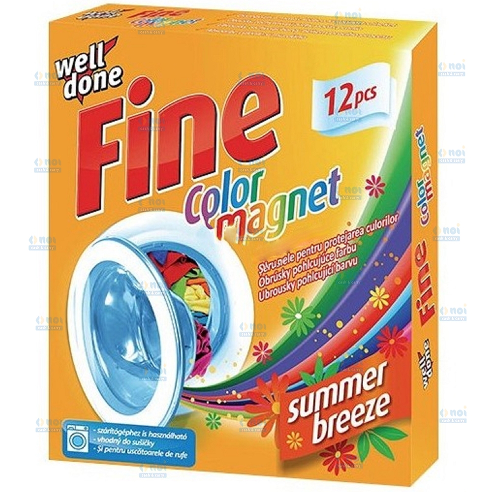 WELL DONE FINE SERVETELE CAPTATOARE CULOARE SUMMER BREEZE 12PCS