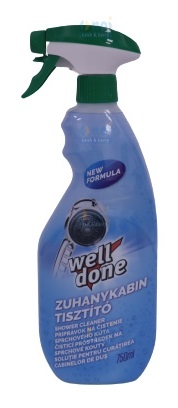 WELL DONE SOLUTIE CURATARE CABINA DE DUS 500ML