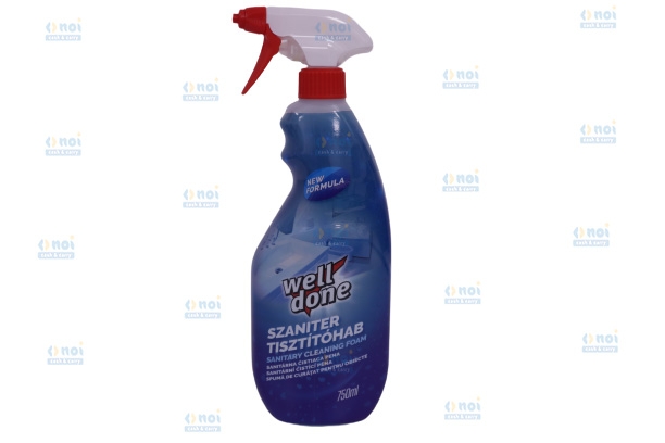 WELL DONE SOLUTIE CURATARE OBIECTE SANITARE 750ML