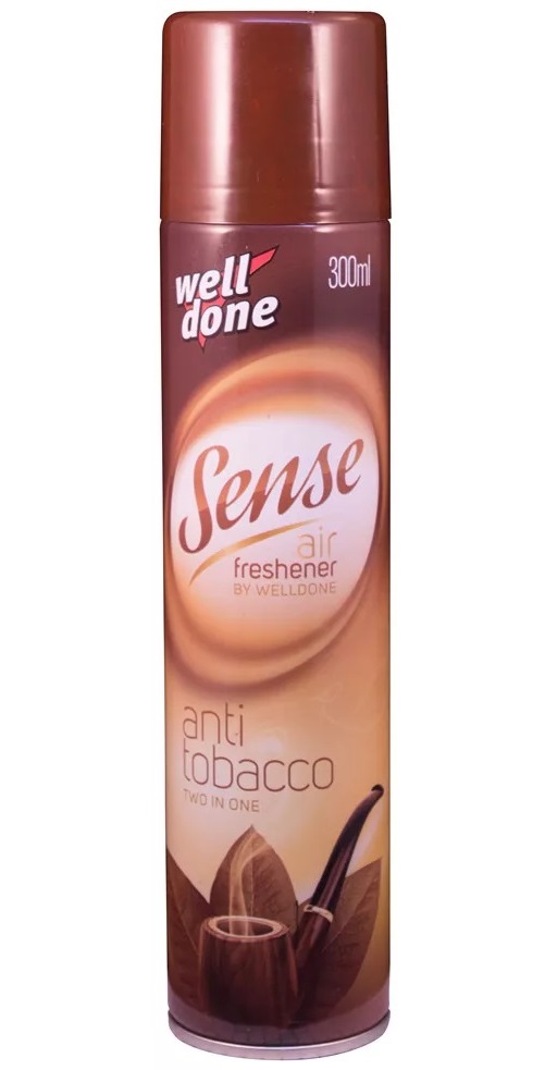 WELL DONE ODORIZANT CAMERA SPRAY ANTI TOBACCO 300ML