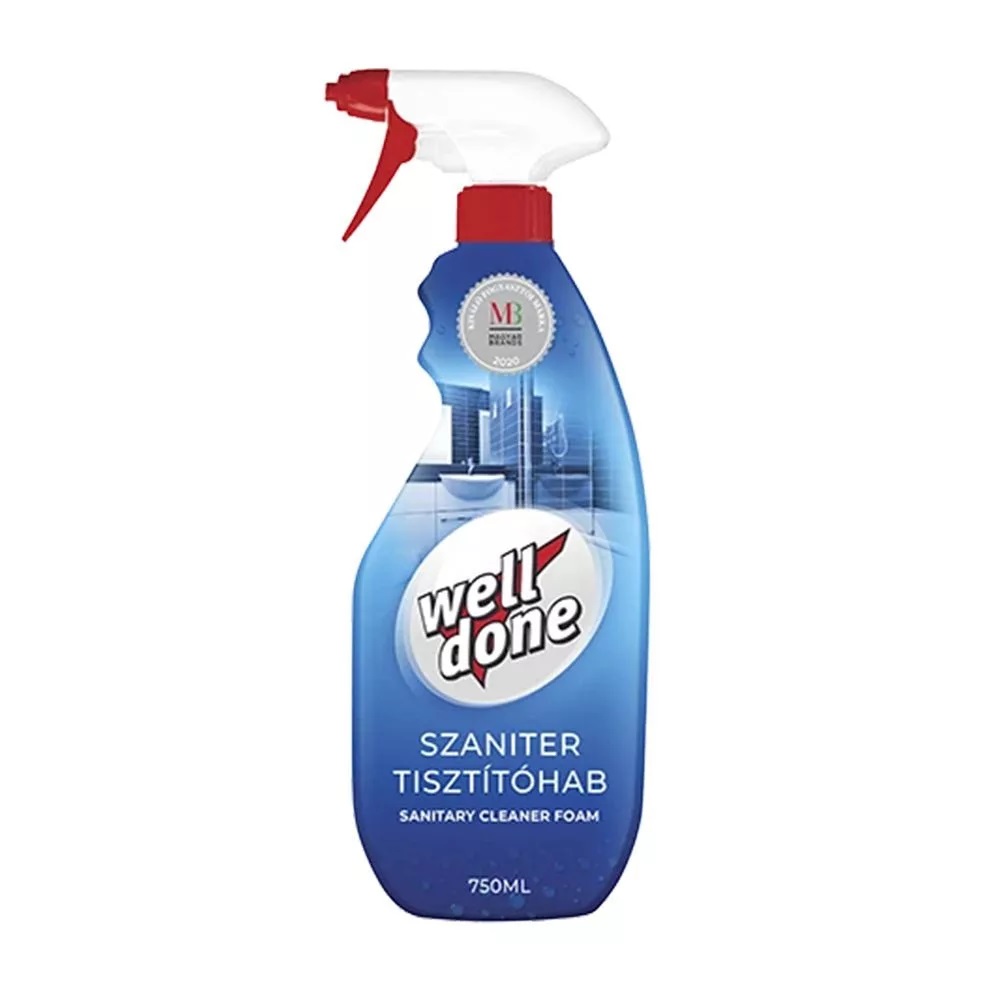 WELL DONE SOLUTIE CURATARE OBIECTE SANITARE 750ML
