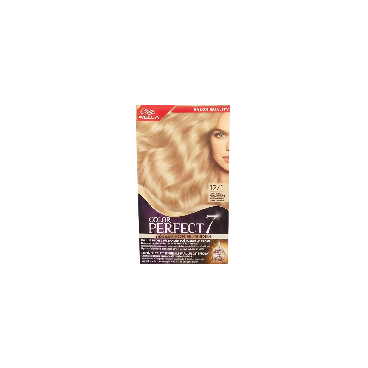 WELLA COLOR PERFECT VOPSEA DE PAR 12.1 CENUSIU ULTRALUMINOS