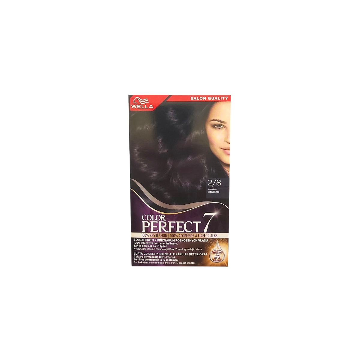 WELLA COLOR PERFECT VOPSEA DE PAR 2.8 NEGRU ALBASTRUI