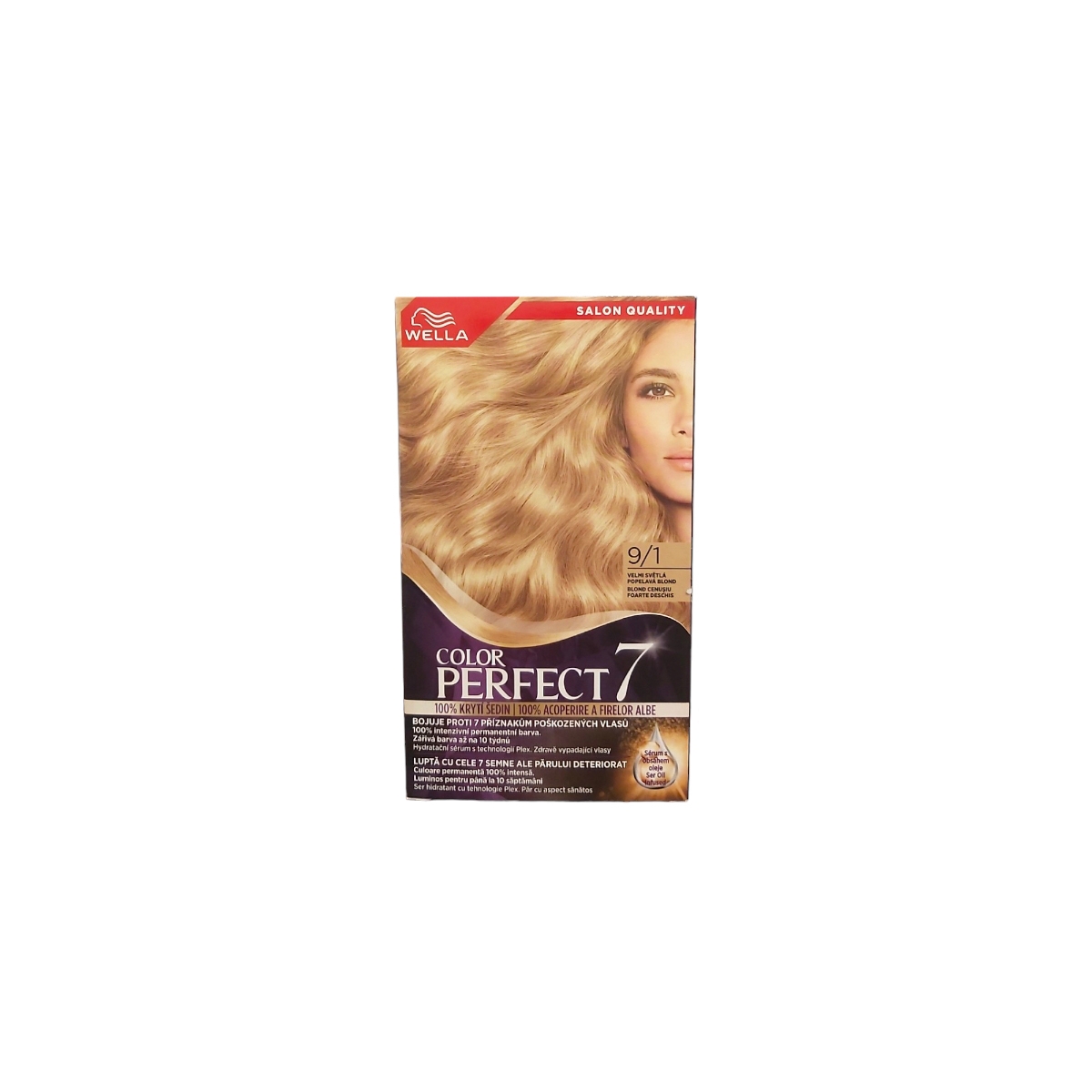 WELLA COLOR PERFECT VOPSEA DE PAR 9.1 BLOND CENUSIU FOARTE DESCHIS
