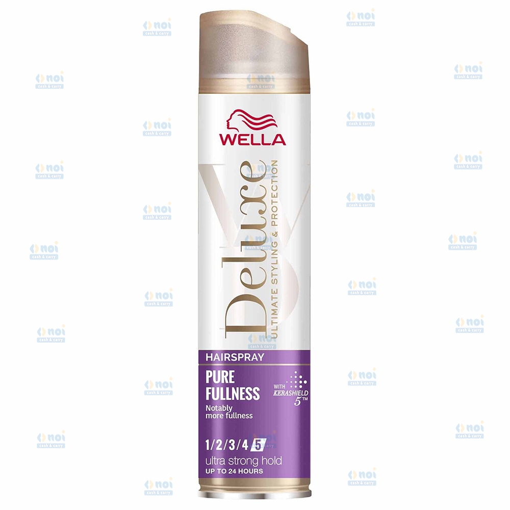 WELLAFLEX DELUXE FIXATIV SHINE PURE FULLNESS STRONG HOLD 250ML