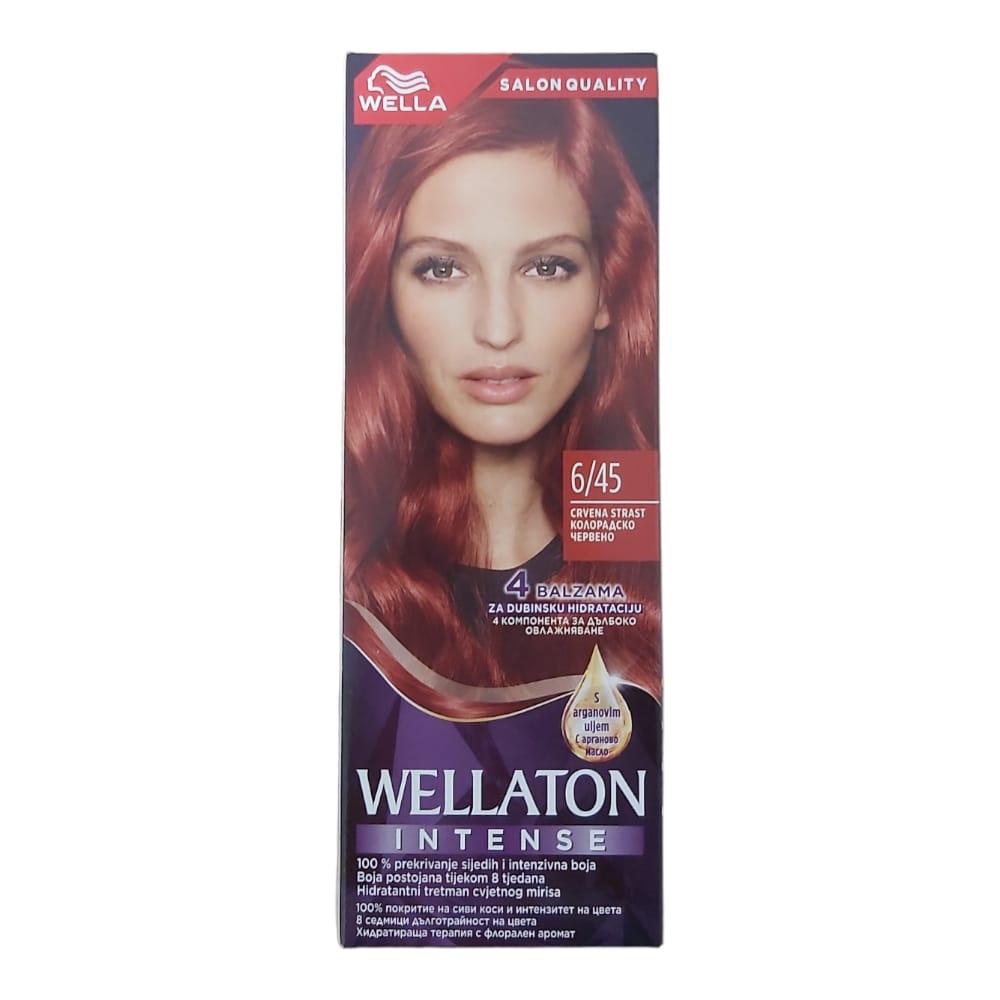 WELLATON INTENSE VOPSEA DE PAR 6/45 ROSU PASIONAL