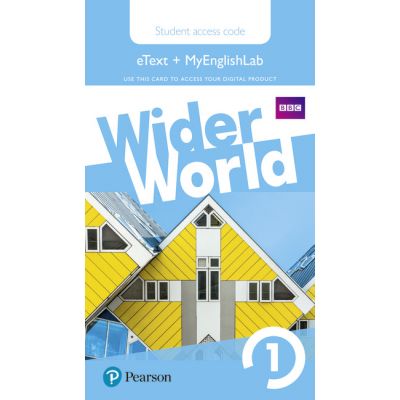 Wider World Level 1 MyEnglishLab & Students\' eText Access Card