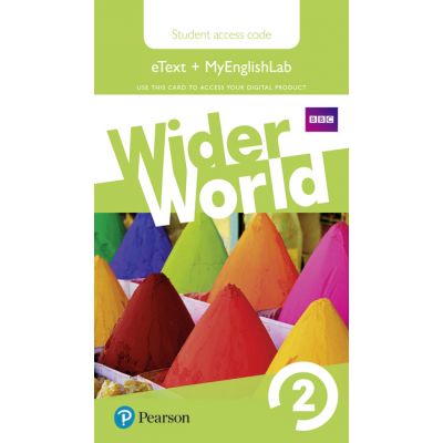 Wider World Level 2 MyEnglishLab & Students\' eText Access Card