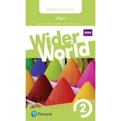 Wider World Level 2 Students\' eText Access Card