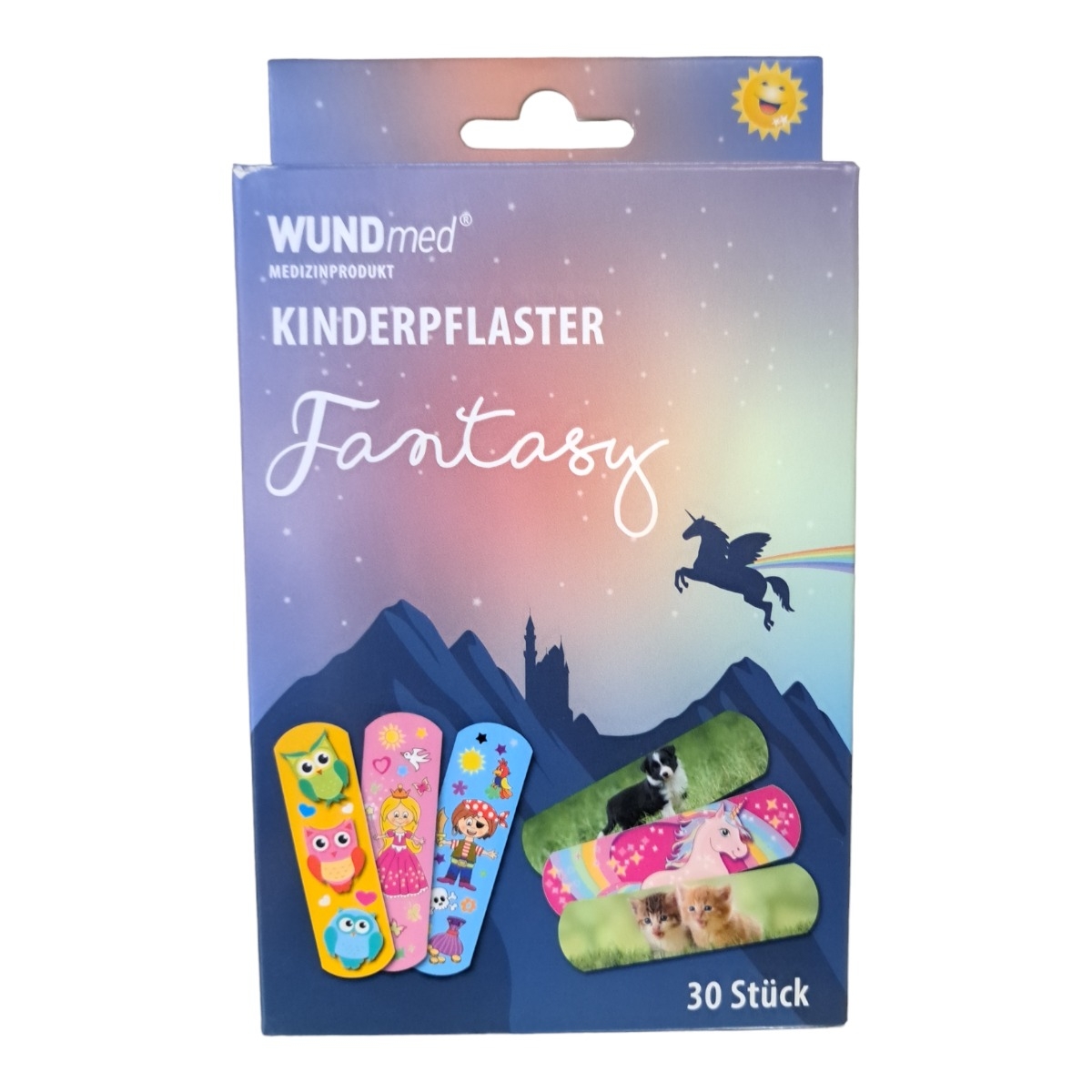 WUNDMED PLASTURI COPII FANTASY 30BUC