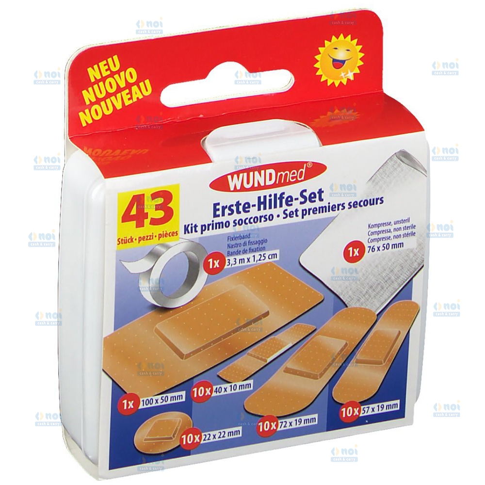 WUNDMED SET PRIM AJUTOR CUTIE PLASTIC 43BUC