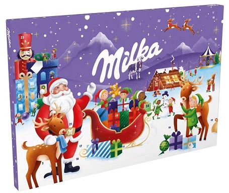 XMas Calendar, 200 g, Milka