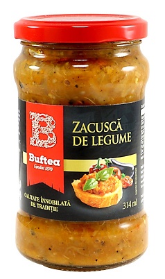 Zacusca legume 314 ml, Buftea