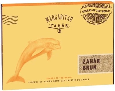 Zahar brun Margaritar 5 g x 200 bucati/cutie