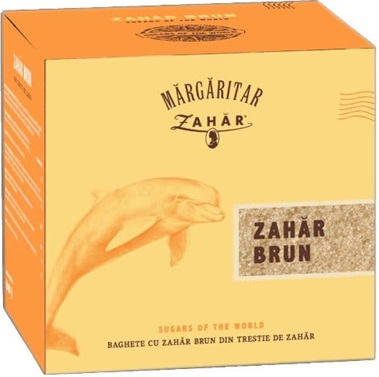 Zahar brun la plic, 5g x 200buc Margaritar