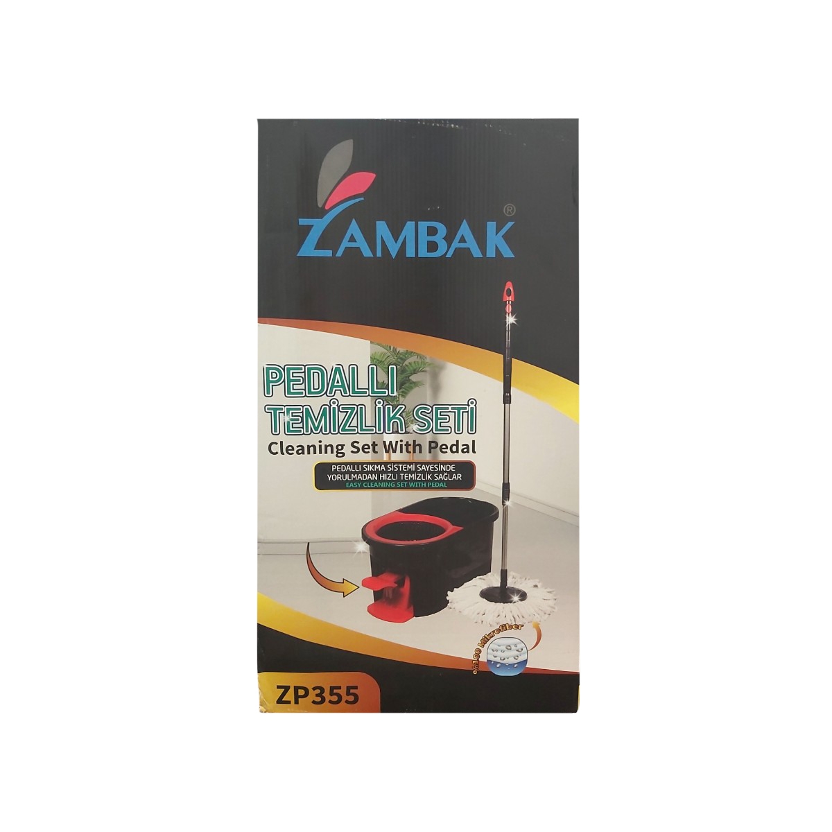 ZAMBAK GALEATA CU PEDALA + MOP ZP355