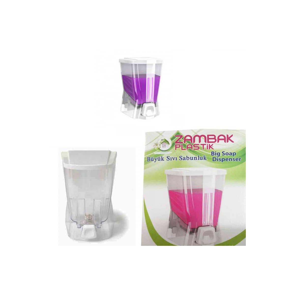 ZAMBAK DISPENSER SAPUN LICHID 500ML ZP 180