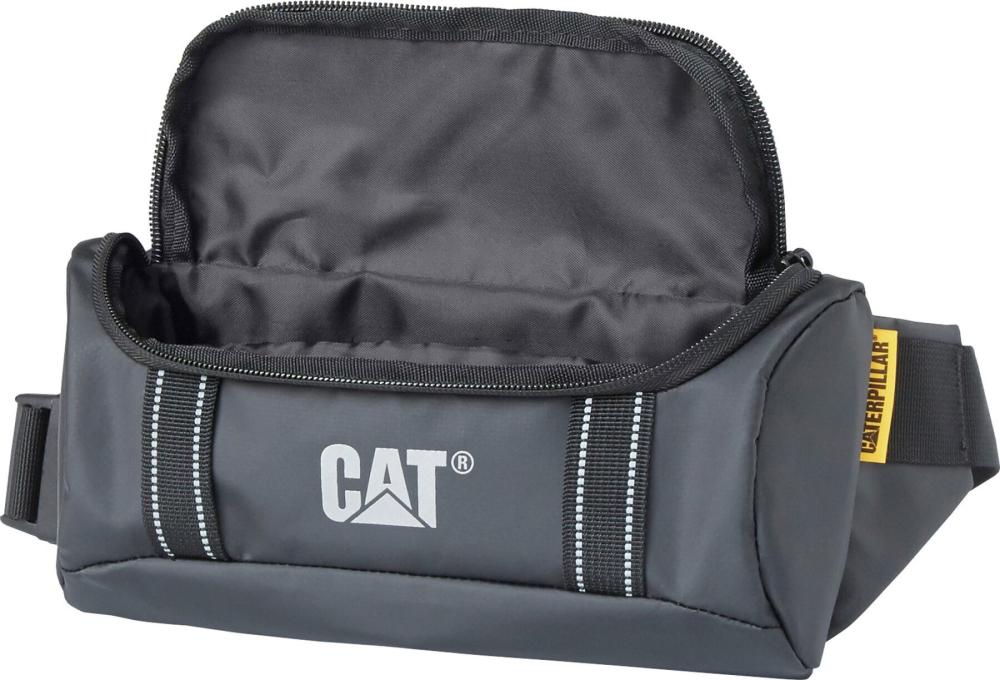 Borseta CATERPILLAR Tarp Power - Redwood, material impermeabil, curea reglabila - negru