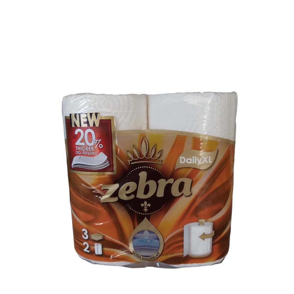 ZEBRA DAILY XL PROSOP HARTIE 3STR 2BUC