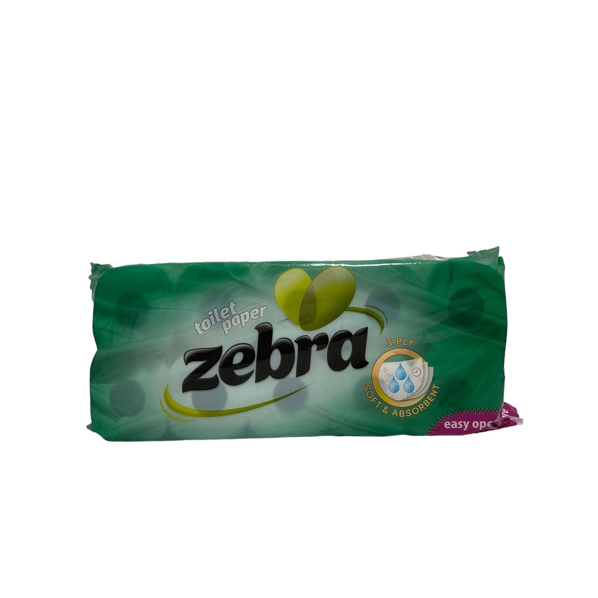 ZEBRA GREEN HARTIE IGIENICA 3STR 10ROLE
