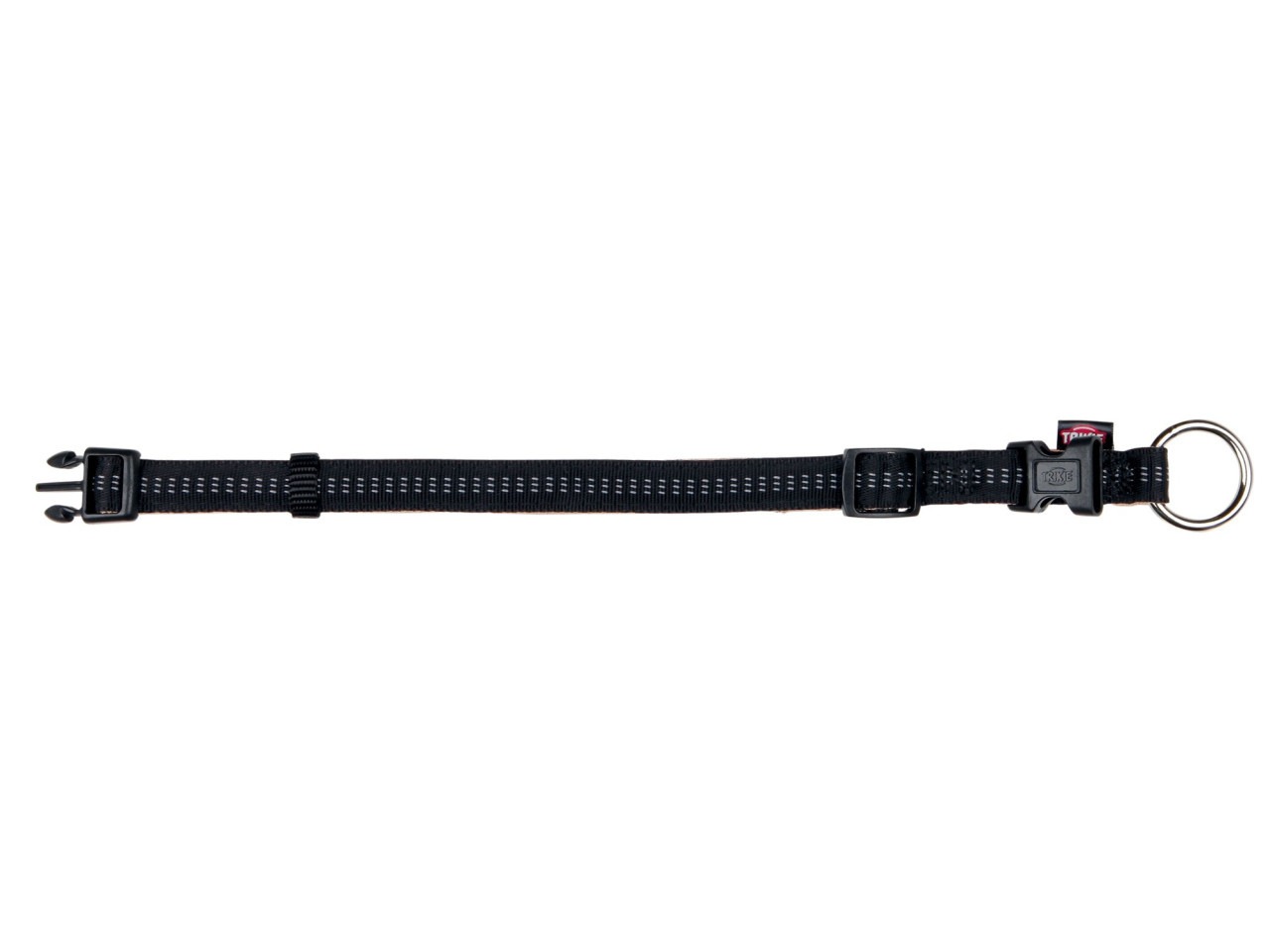 Trixie Zgarda Softline, M-L: 35-55 cm/20 mm, Negru, 11601