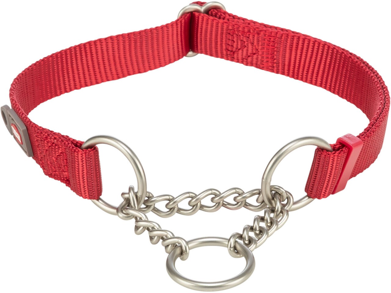 Trixie Zgarda Strangulanta, Premium, L-XL: 45-70 cm/25 mm, Rosu, 202903