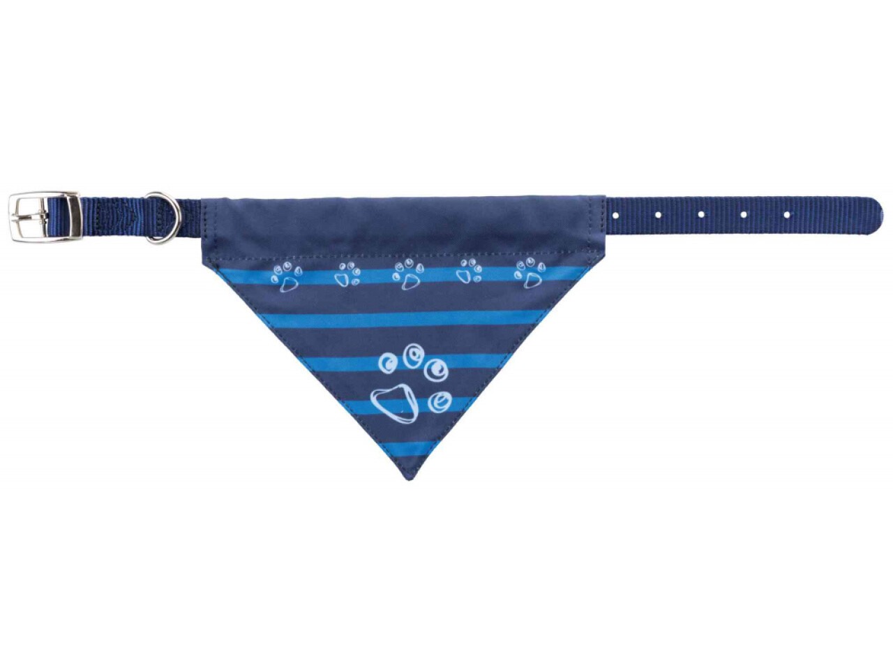 Trixie Zgarda Cu Esarfa, Premium, M-L:43-55 cm/25 mm mm, Indigo, 30924