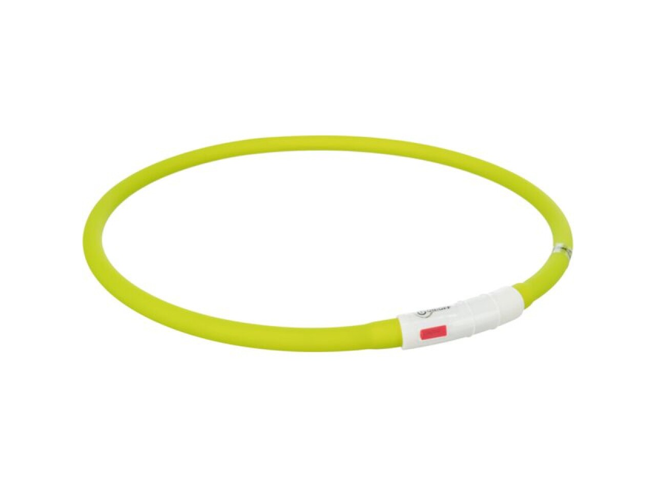 Trixie Zgarda Cu Led, Incarcare USB, XS-XL: 70 cm/10 mm, Verde, 12648