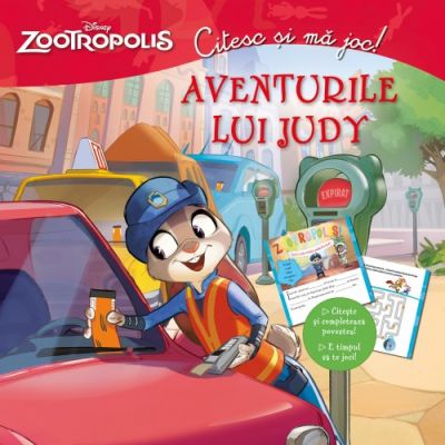 Zootropolis. Aventurile lui Judy. Citesc si ma joc - Disney