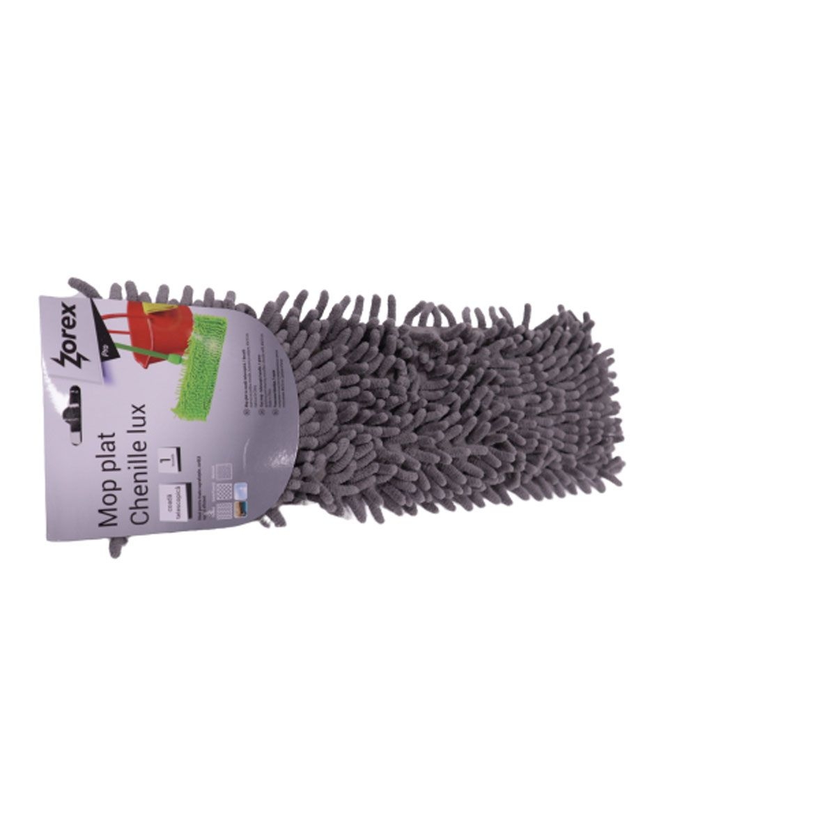 ZOREX PRO MOP PLAT MICROFIBRA CHENILLE