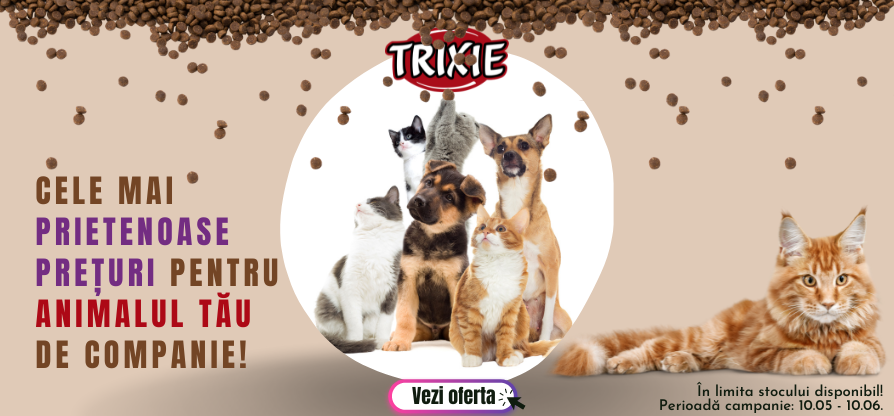 Trixie Cele mai pretentioase preturi pentru animalul tau de companie!